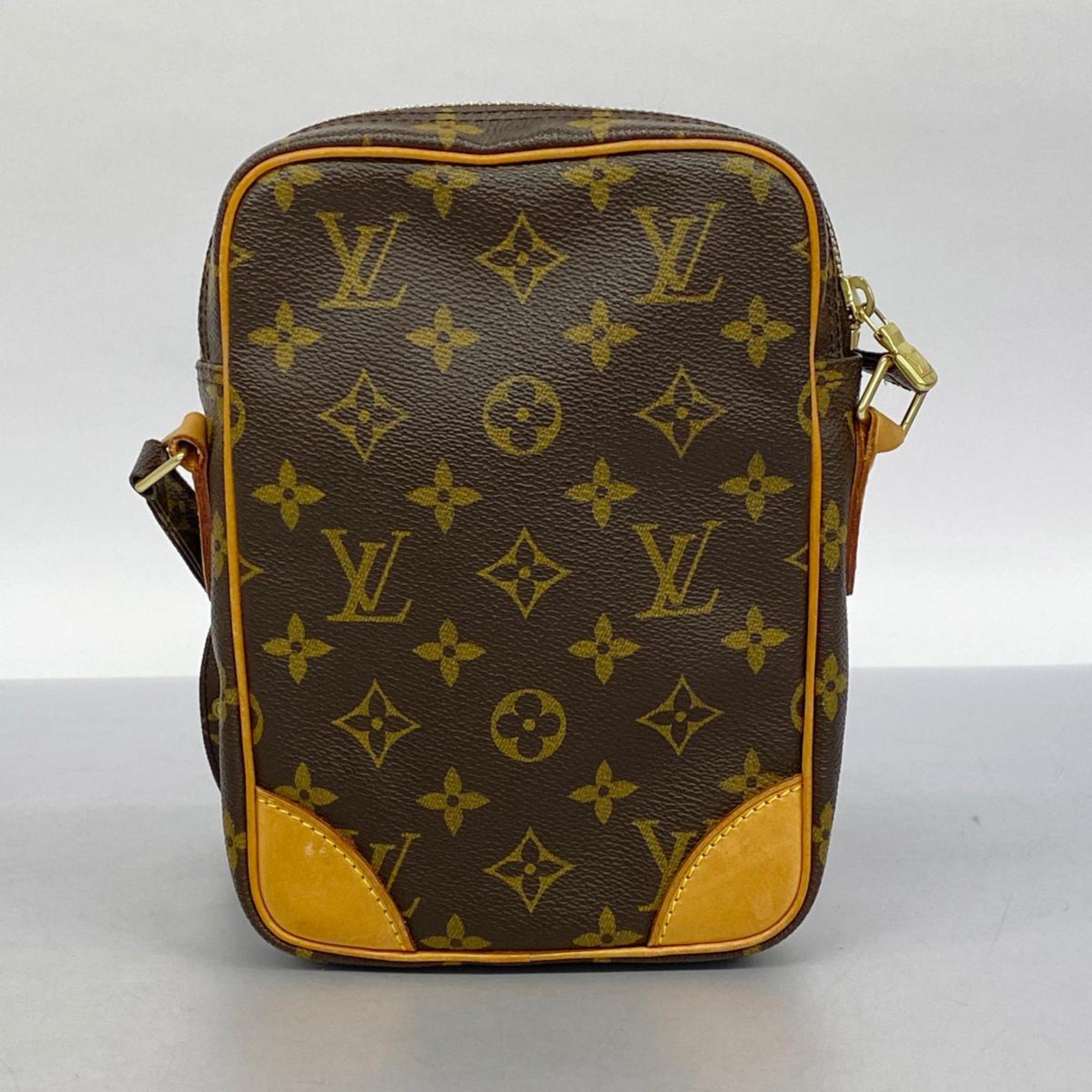 Louis Vuitton Shoulder Bag Monogram Danube M45266 Brown Ladies