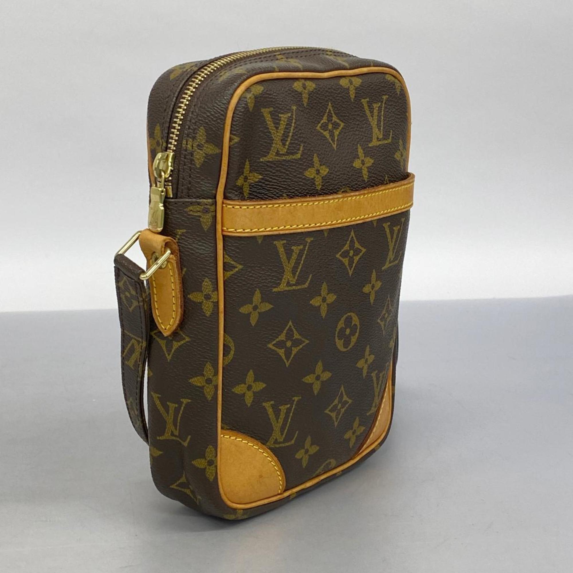 Louis Vuitton Shoulder Bag Monogram Danube M45266 Brown Ladies