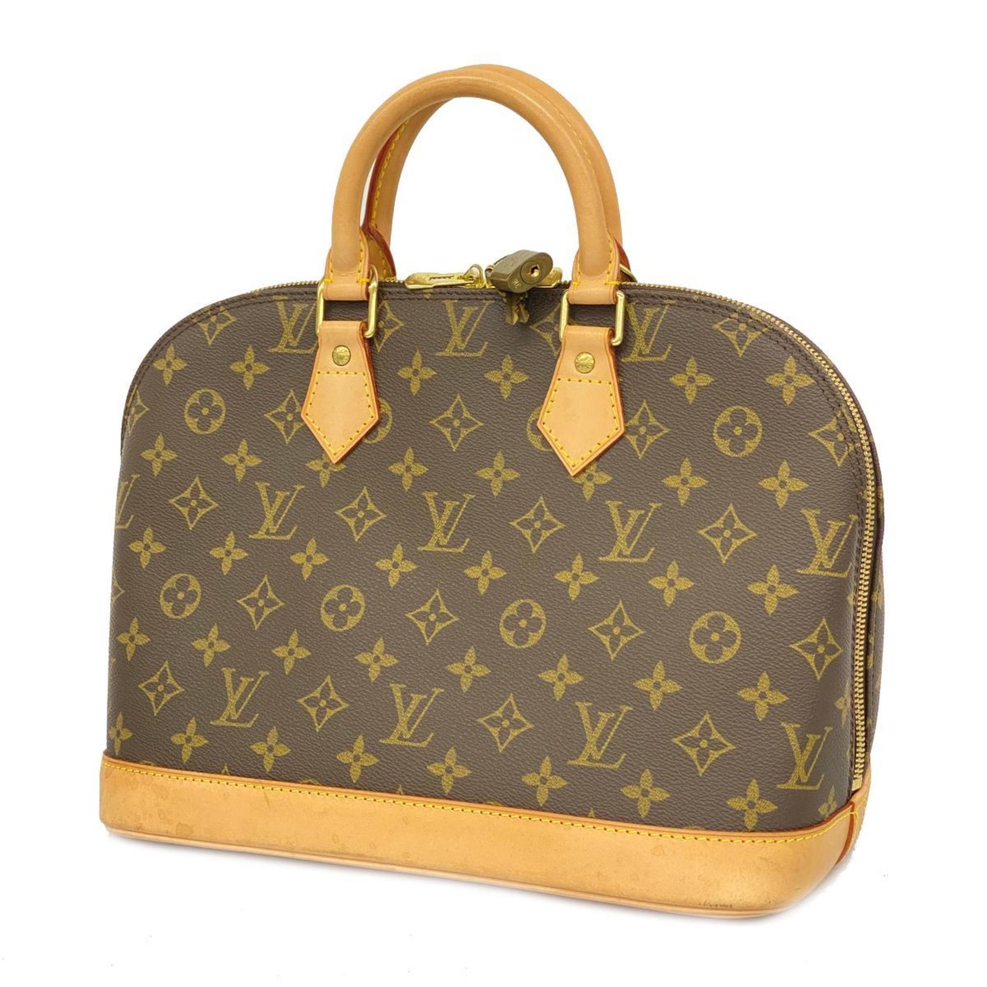 Louis Vuitton handbag Monogram Alma M51130 brown ladies