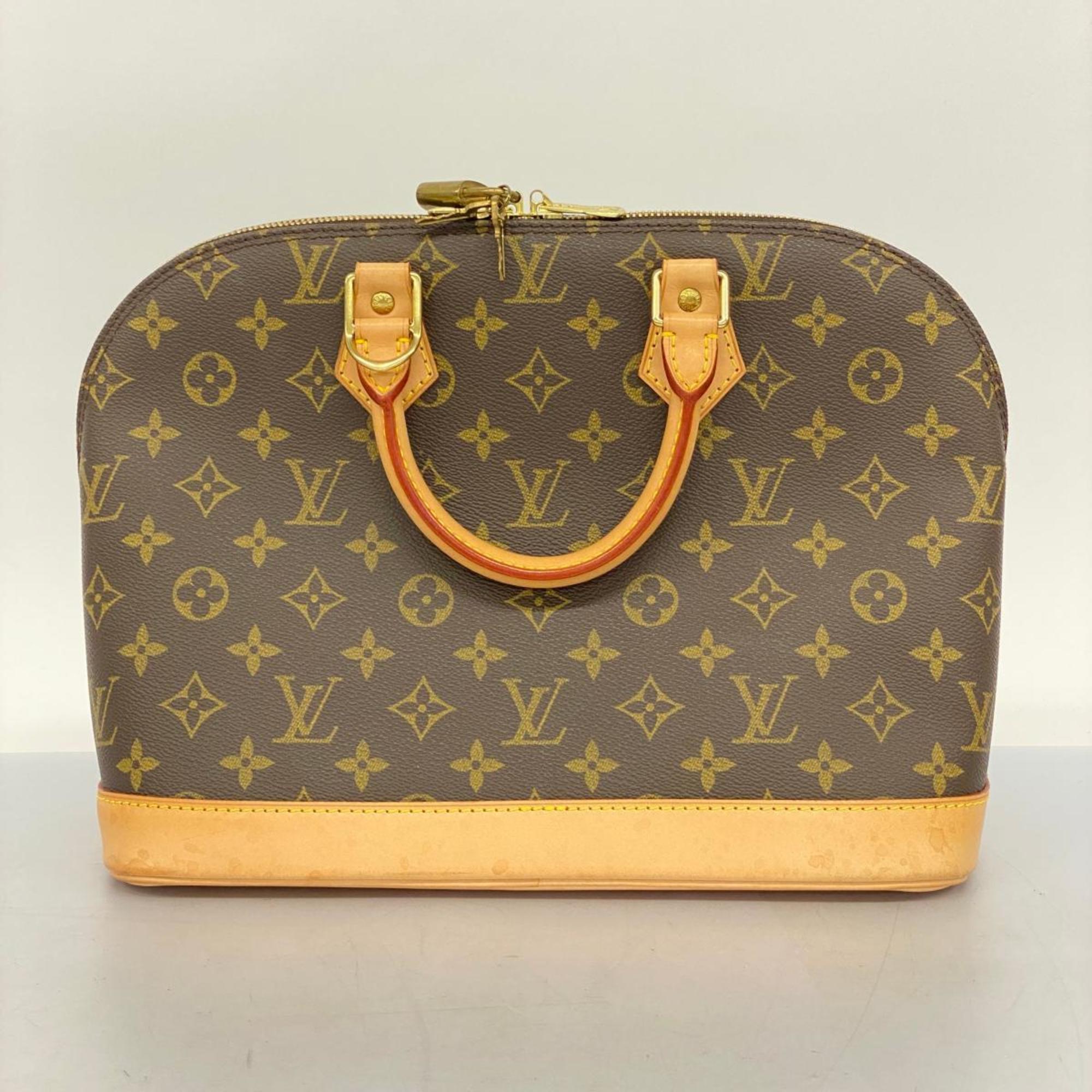 Louis Vuitton handbag Monogram Alma M51130 brown ladies