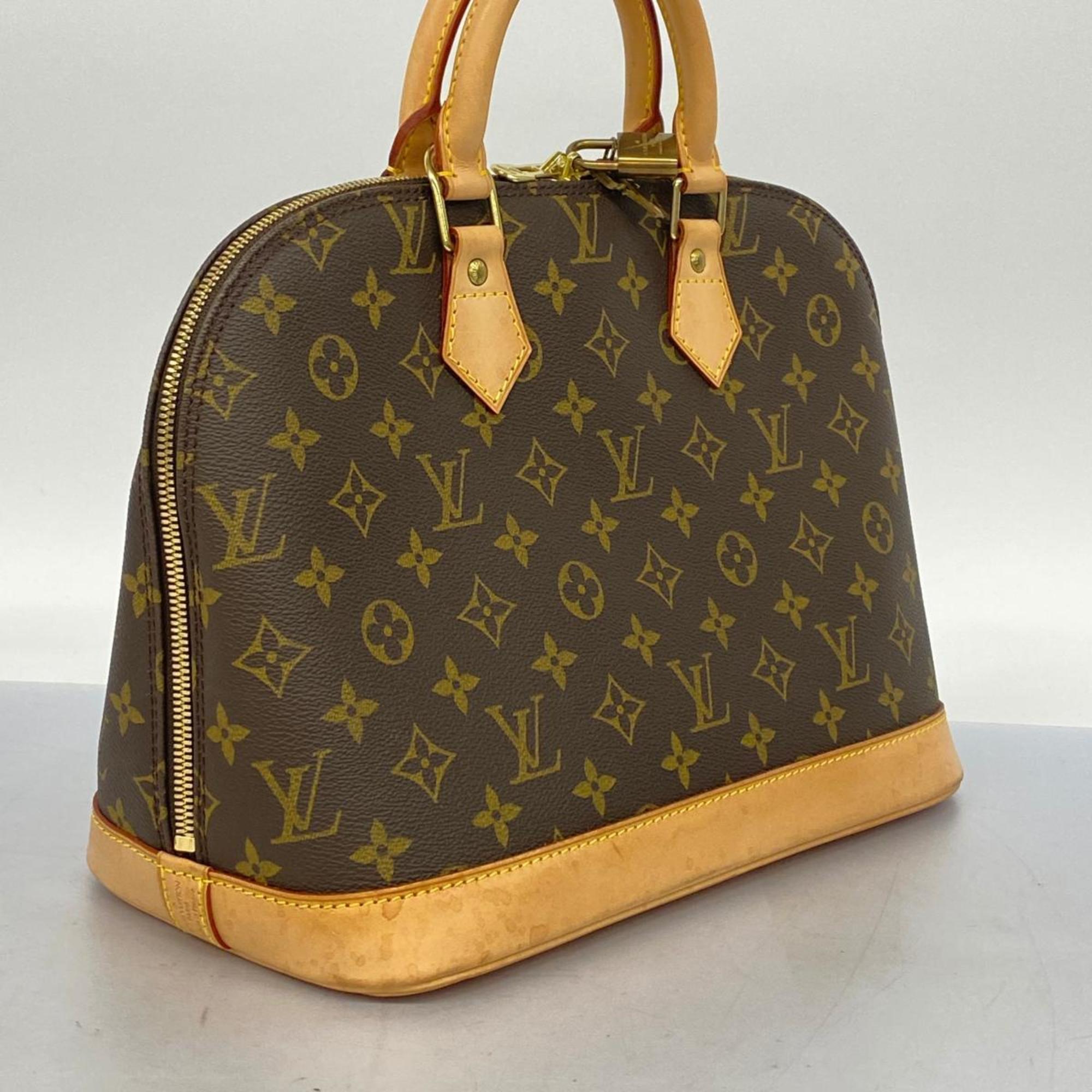 Louis Vuitton handbag Monogram Alma M51130 brown ladies