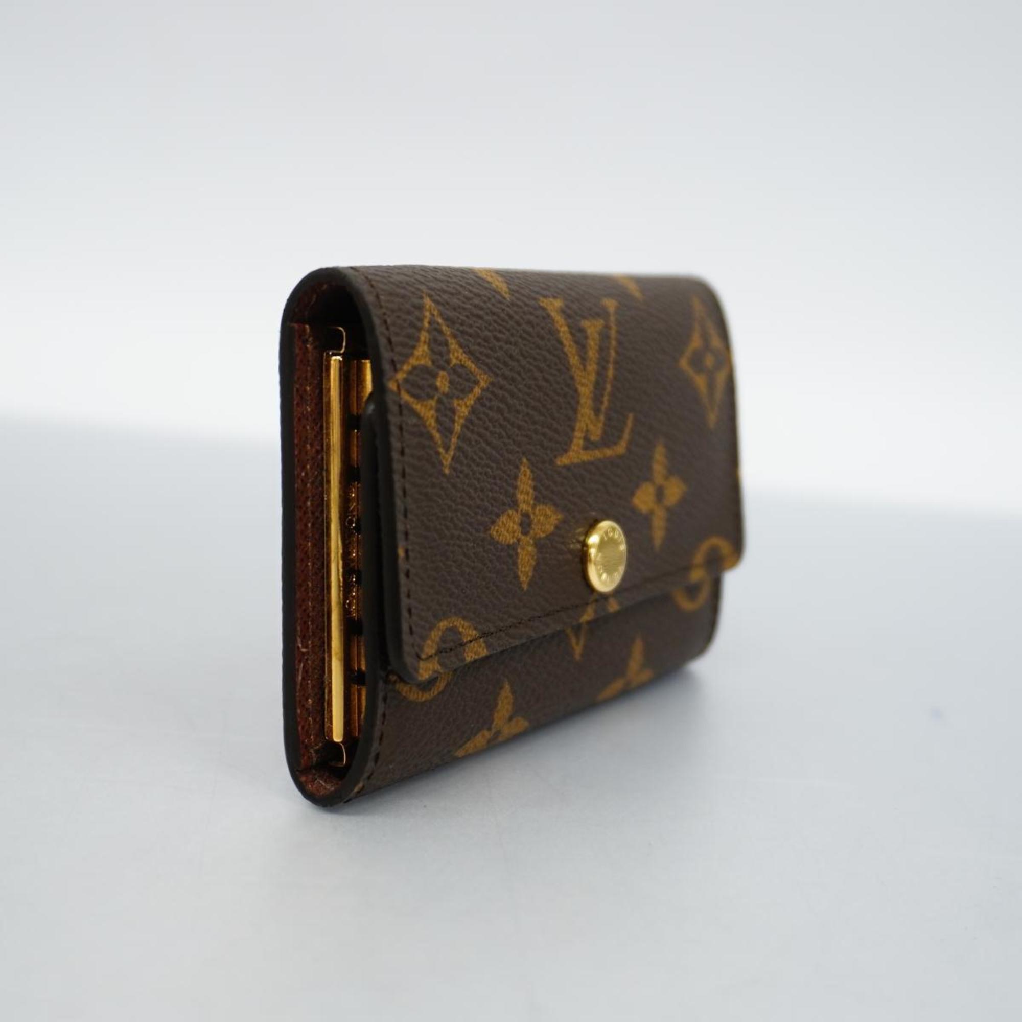 Louis Vuitton Key Case Monogram Multicle 6 M62630 Brown Men's Women's