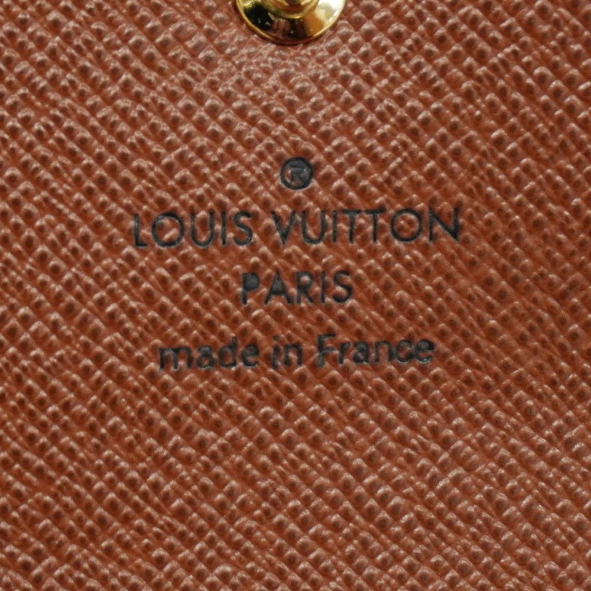 Louis Vuitton Key Case Monogram Multicle 6 M62630 Brown Men's Women's