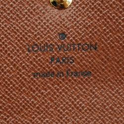 Louis Vuitton Key Case Monogram Multicle 6 M62630 Brown Men's Women's