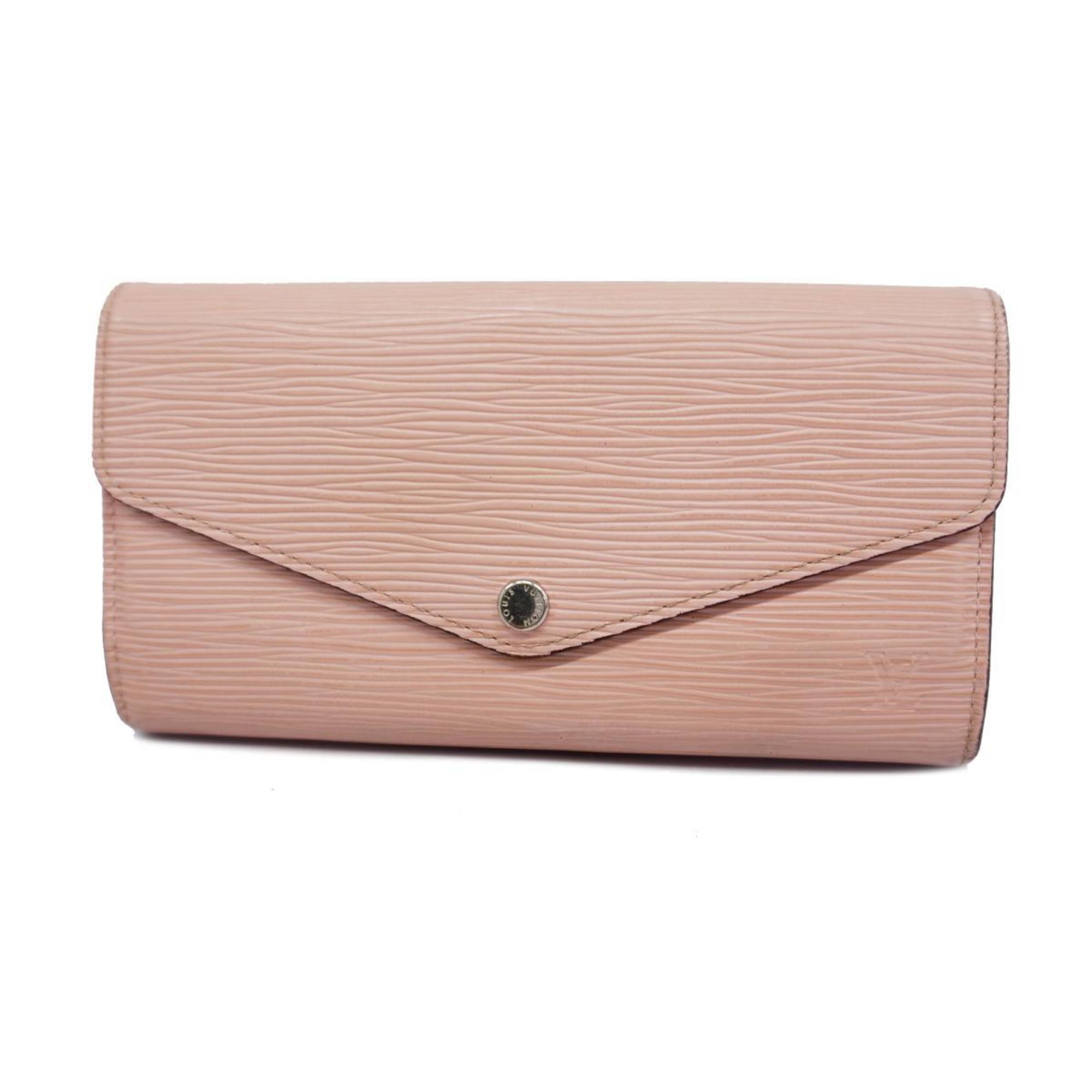 Louis Vuitton Long Wallet Epi Portefeuille Sarah M60602 Rose Clair Ladies