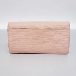 Louis Vuitton Long Wallet Epi Portefeuille Sarah M60602 Rose Clair Ladies