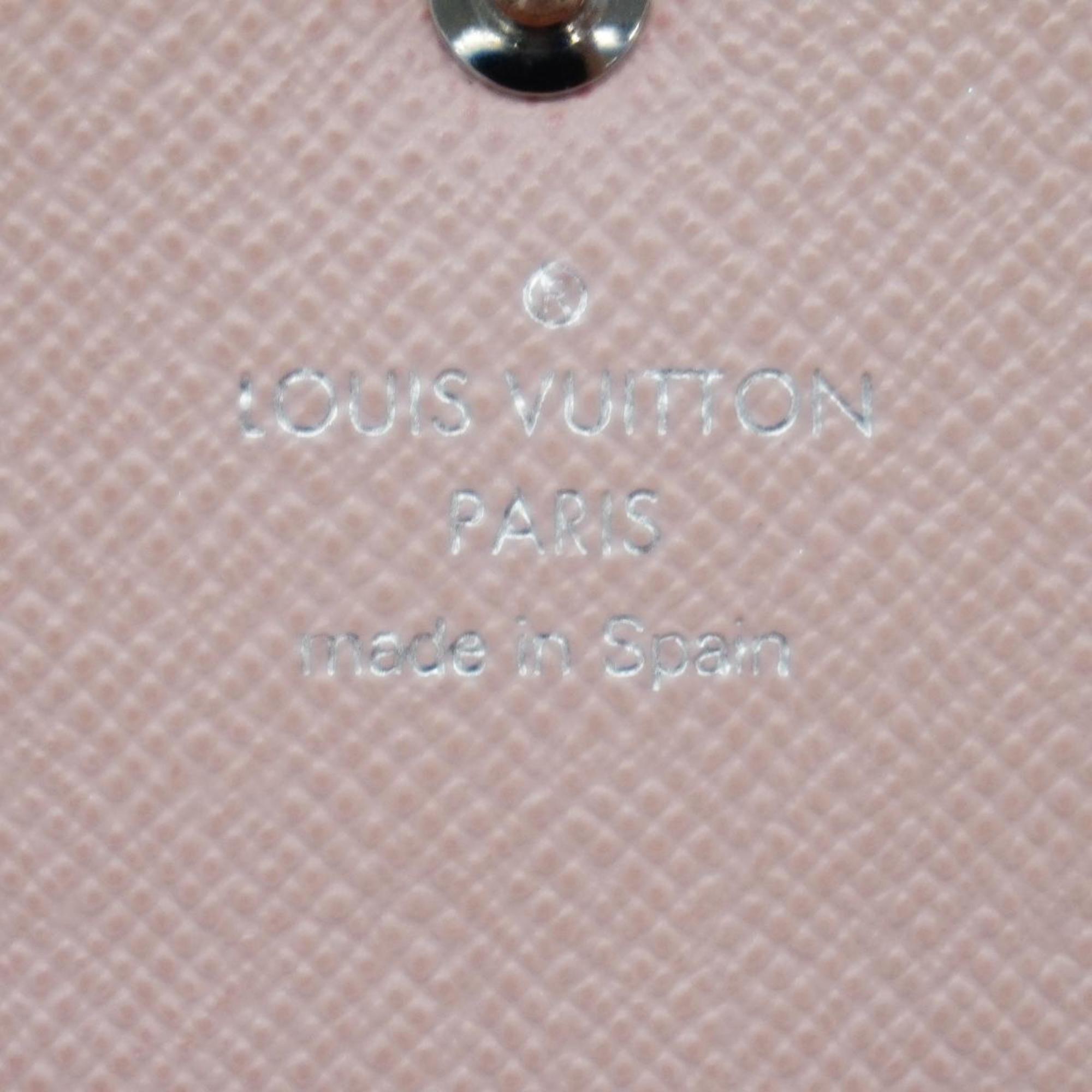 Louis Vuitton Long Wallet Epi Portefeuille Sarah M60602 Rose Clair Ladies