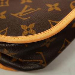 Louis Vuitton Shoulder Bag Monogram Bosphore PM M40106 Brown Ladies