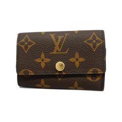 Louis Vuitton Key Case Monogram Multicle 6 M62630 Brown Men's Women's