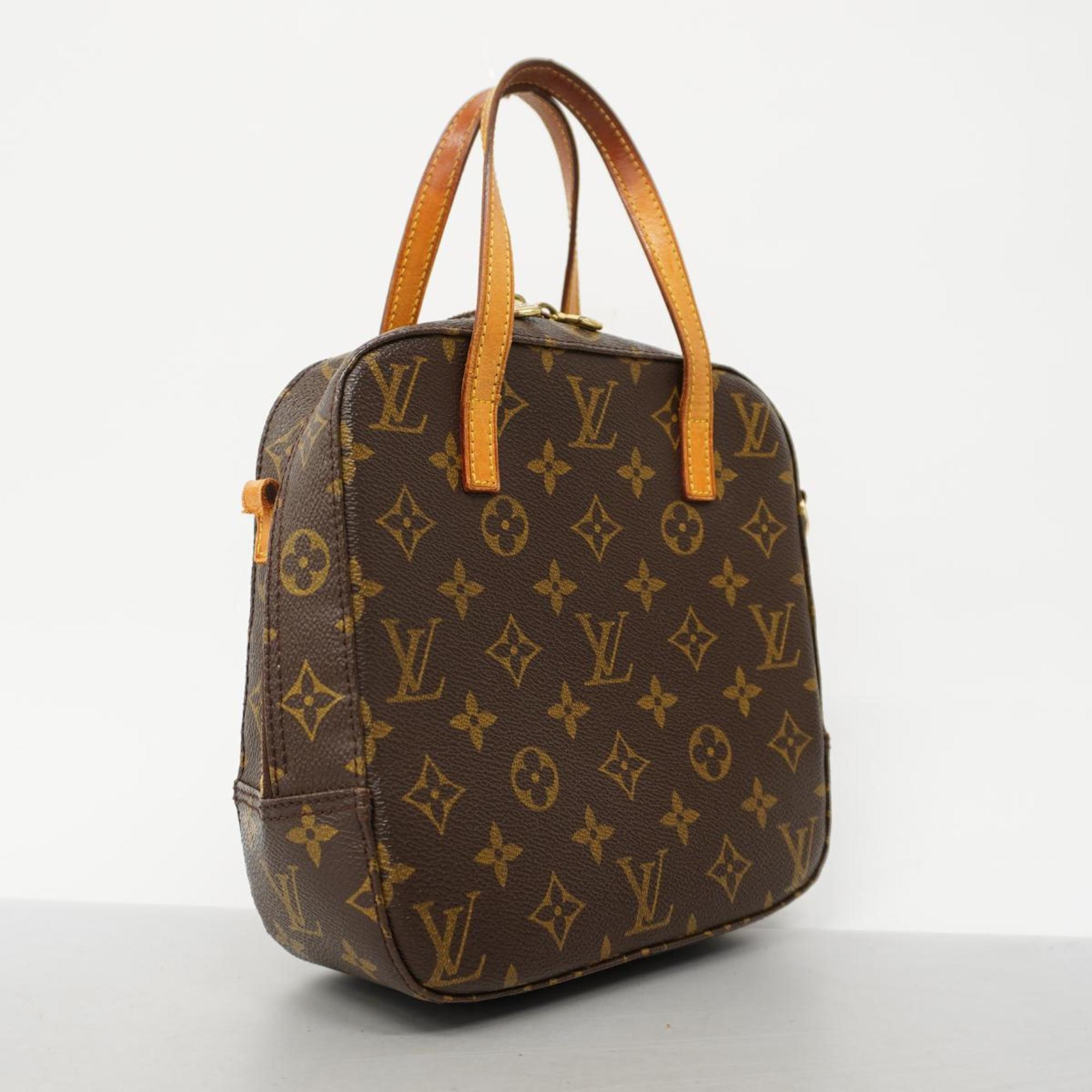 Louis Vuitton handbag Monogram Spontini M47500 brown ladies