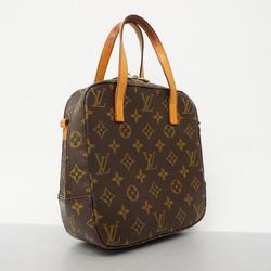 Louis Vuitton handbag Monogram Spontini M47500 brown ladies