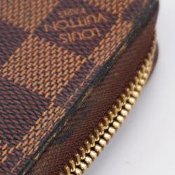 Louis Vuitton Long Wallet Damier Zippy N60015 Ebene Men's Women's