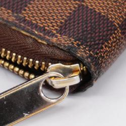 Louis Vuitton Long Wallet Damier Zippy N60015 Ebene Men's Women's