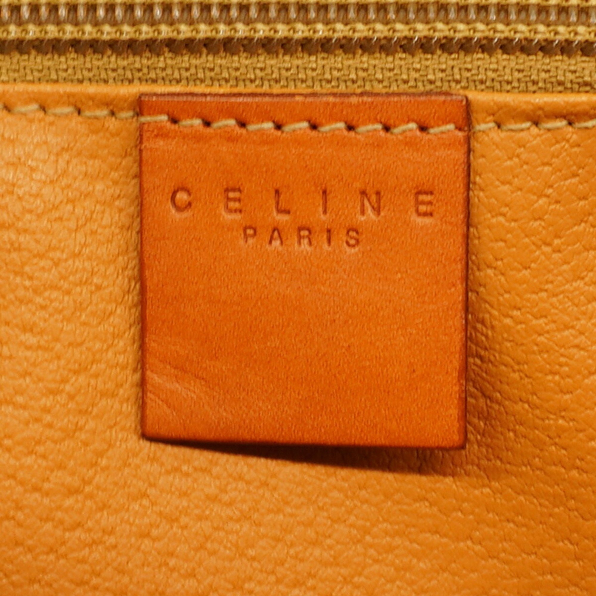 Celine Tote Bag Macadam Brown Women's