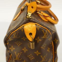 Louis Vuitton Handbag Monogram Speedy 30 M41108 Brown Ladies