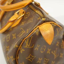 Louis Vuitton Handbag Monogram Speedy 30 M41108 Brown Ladies