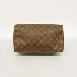 Louis Vuitton Handbag Monogram Speedy 30 M41108 Brown Ladies