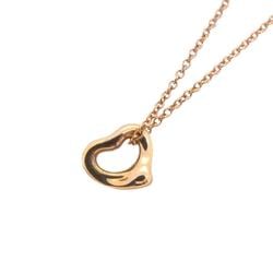 Tiffany Necklace Heart K18PG Pink Gold Women's