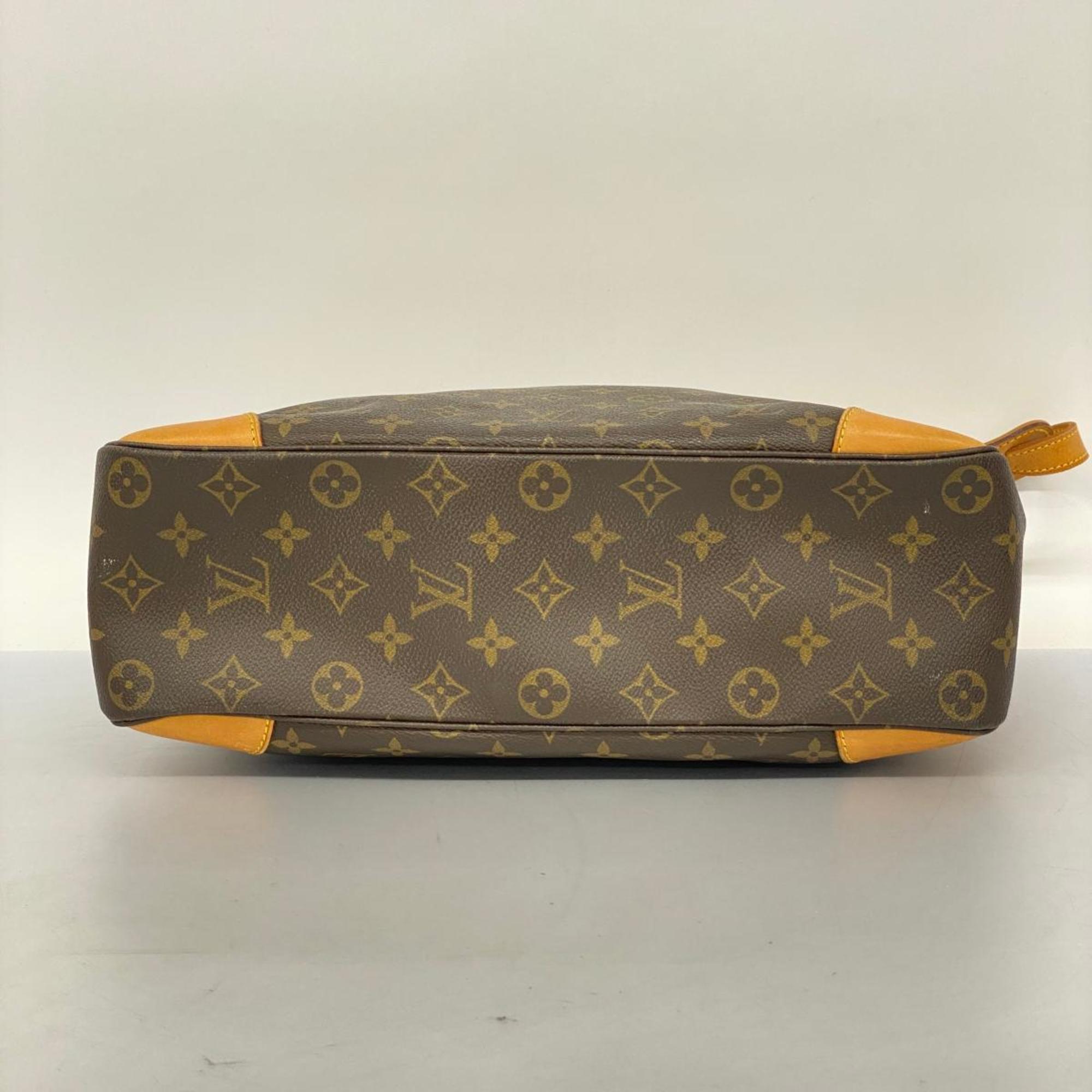 Louis Vuitton Shoulder Bag Monogram Boulogne 35 M51260 Brown Women's