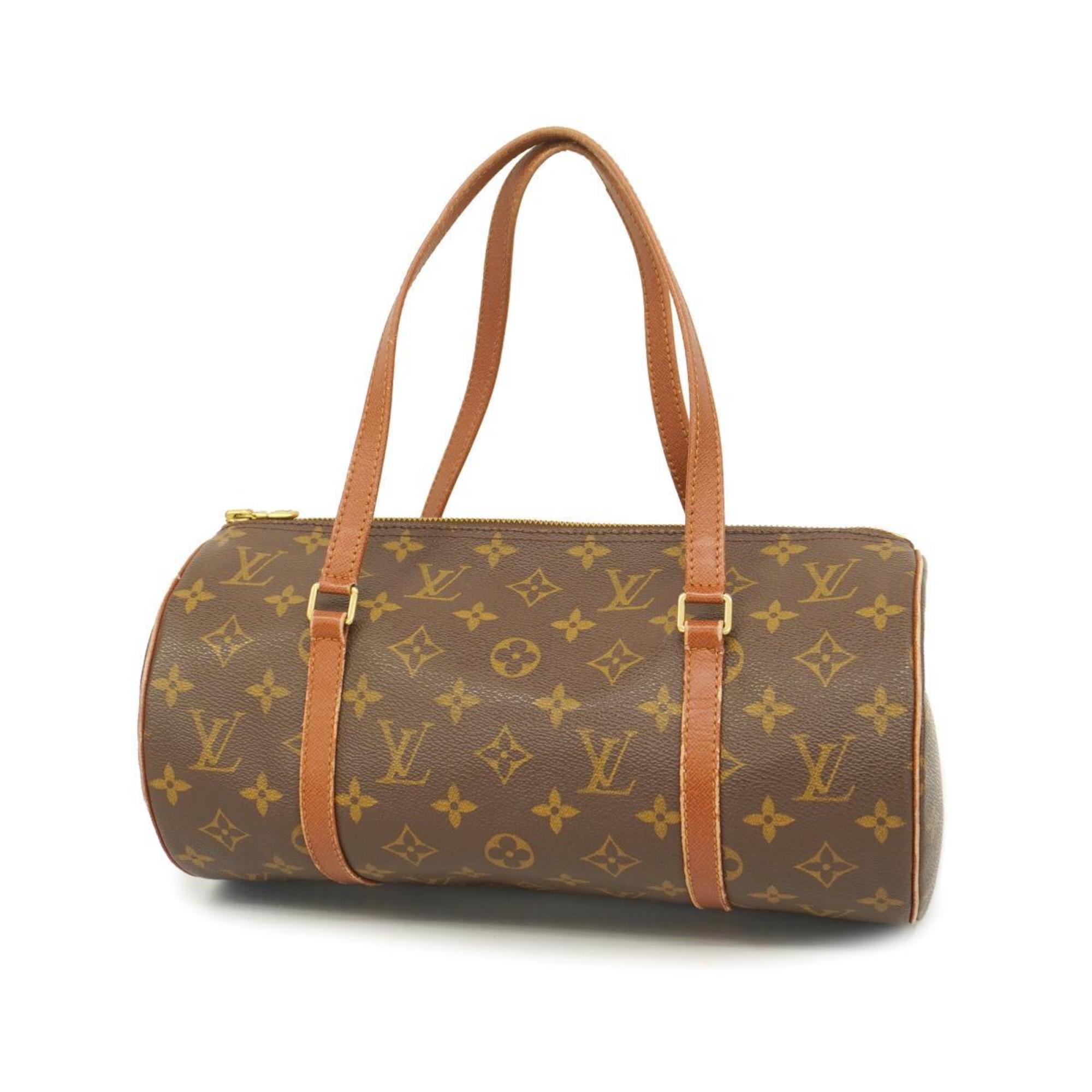 Louis Vuitton handbag Monogram Papillon 30 M51385 Brown ladies