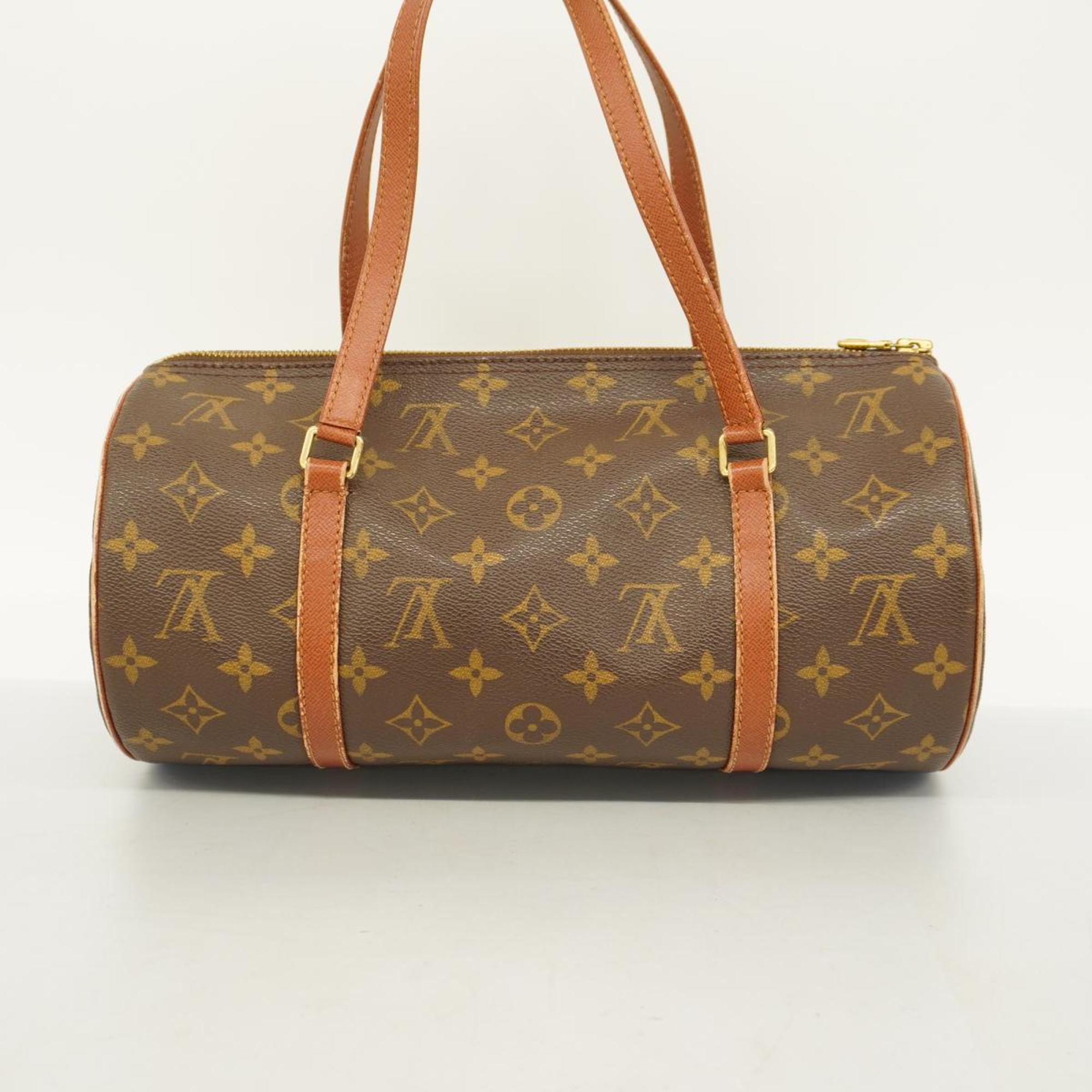 Louis Vuitton handbag Monogram Papillon 30 M51385 Brown ladies