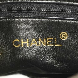 Chanel Shoulder Bag Matelasse Brilliant with Chain Lambskin Black Women's