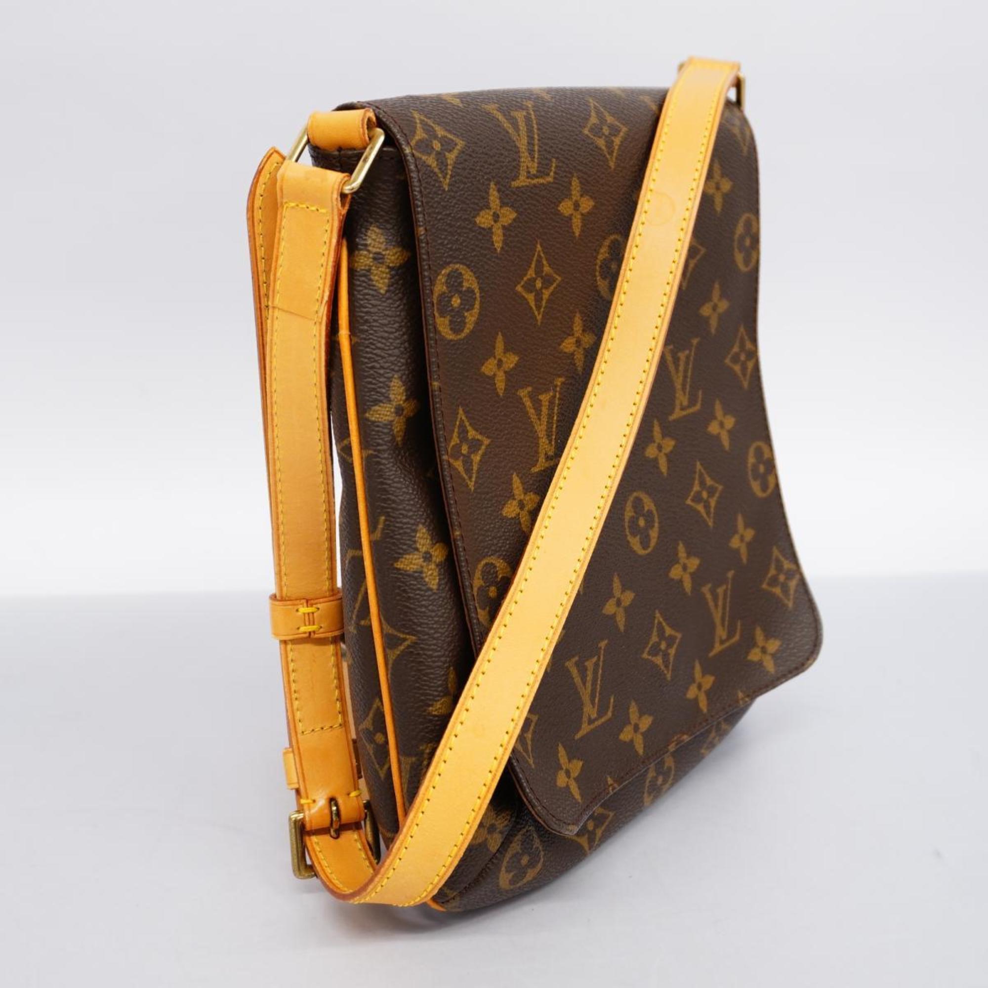 Louis Vuitton Shoulder Bag Monogram Musette Salsa Short M51258 Brown Ladies