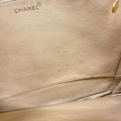 Chanel tote bag caviar skin beige ladies