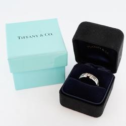 Tiffany Ring Atlas 3PD Diamond K18WG White Gold Ladies