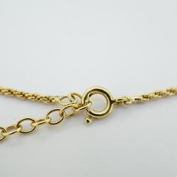 Christian Dior Necklace CD GP Plated Gold Women's