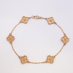 Van Cleef & Arpels Bracelet Sweet Alhambra K18PG Pink Gold Women's