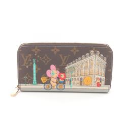 Louis Vuitton LOUIS VUITTON Zippy Wallet Round Long Coated Canvas Monogram Vivienne Women's Brown Multicolor M81544