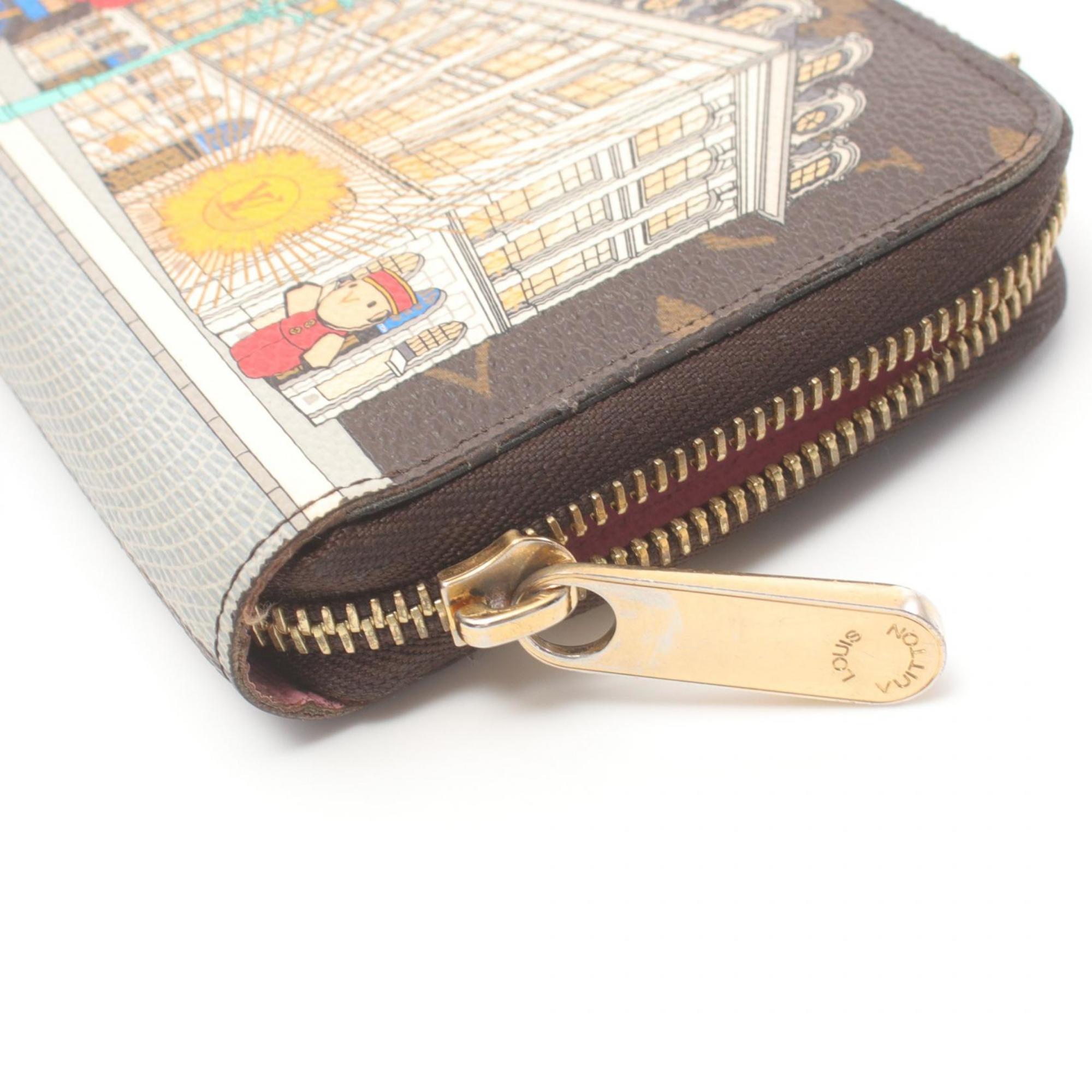 Louis Vuitton LOUIS VUITTON Zippy Wallet Round Long Coated Canvas Monogram Vivienne Women's Brown Multicolor M81544