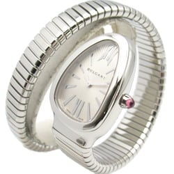 BVLGARI Serpenti Tubogas Watch Stainless Steel Women's Silver SP35S