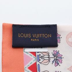 Louis Vuitton LOUIS VUITTON Bandeau Tree of Scarf Silk Women's Pink Multicolor M76116