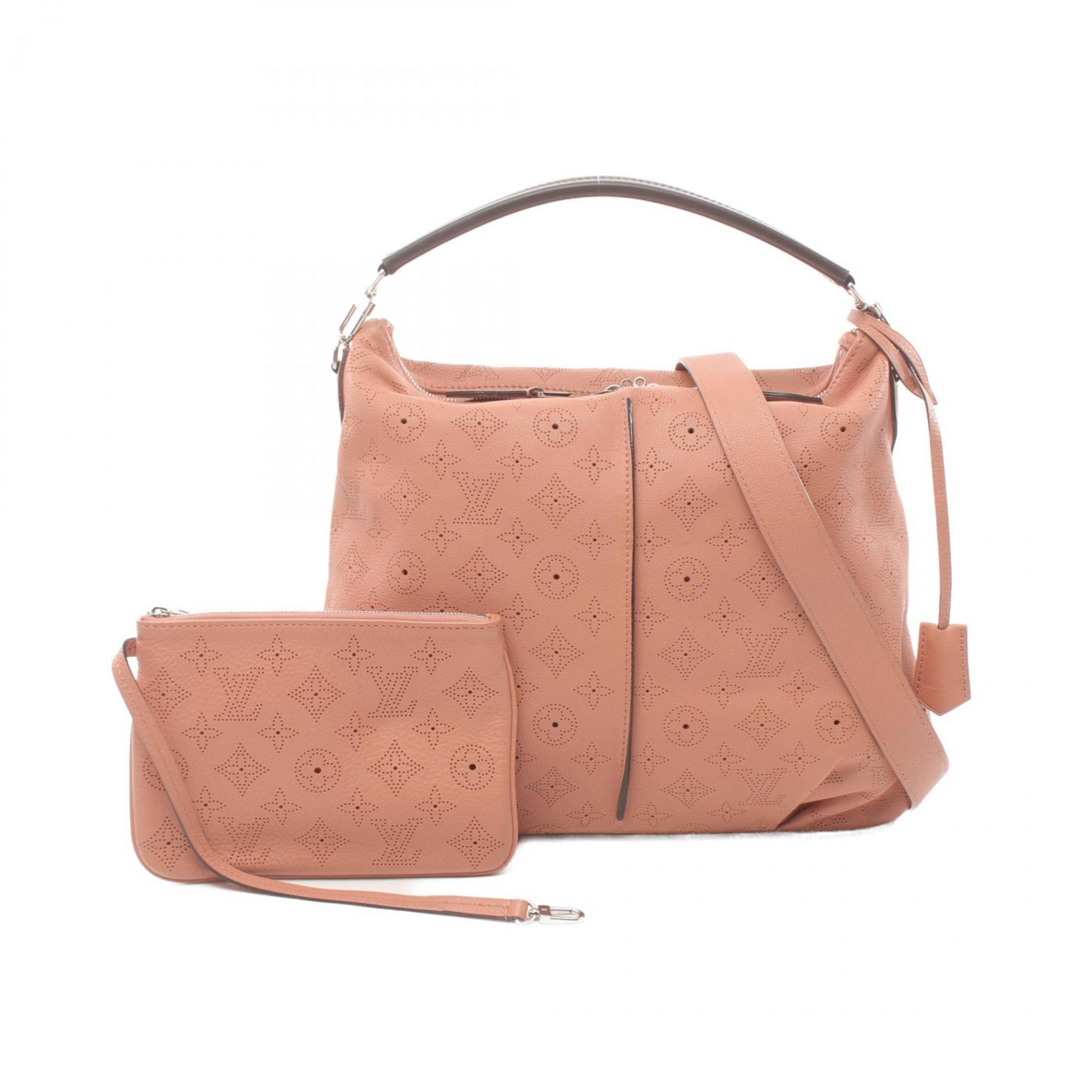 Louis Vuitton LOUIS VUITTON Selene PM Shoulder Bag Leather Mahina Women's Pink M94276