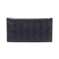 BOTTEGA VENETA Intrecciato Wallet/Coin Case Wallet Leather Men's Women's Black 729543VCPQ38803