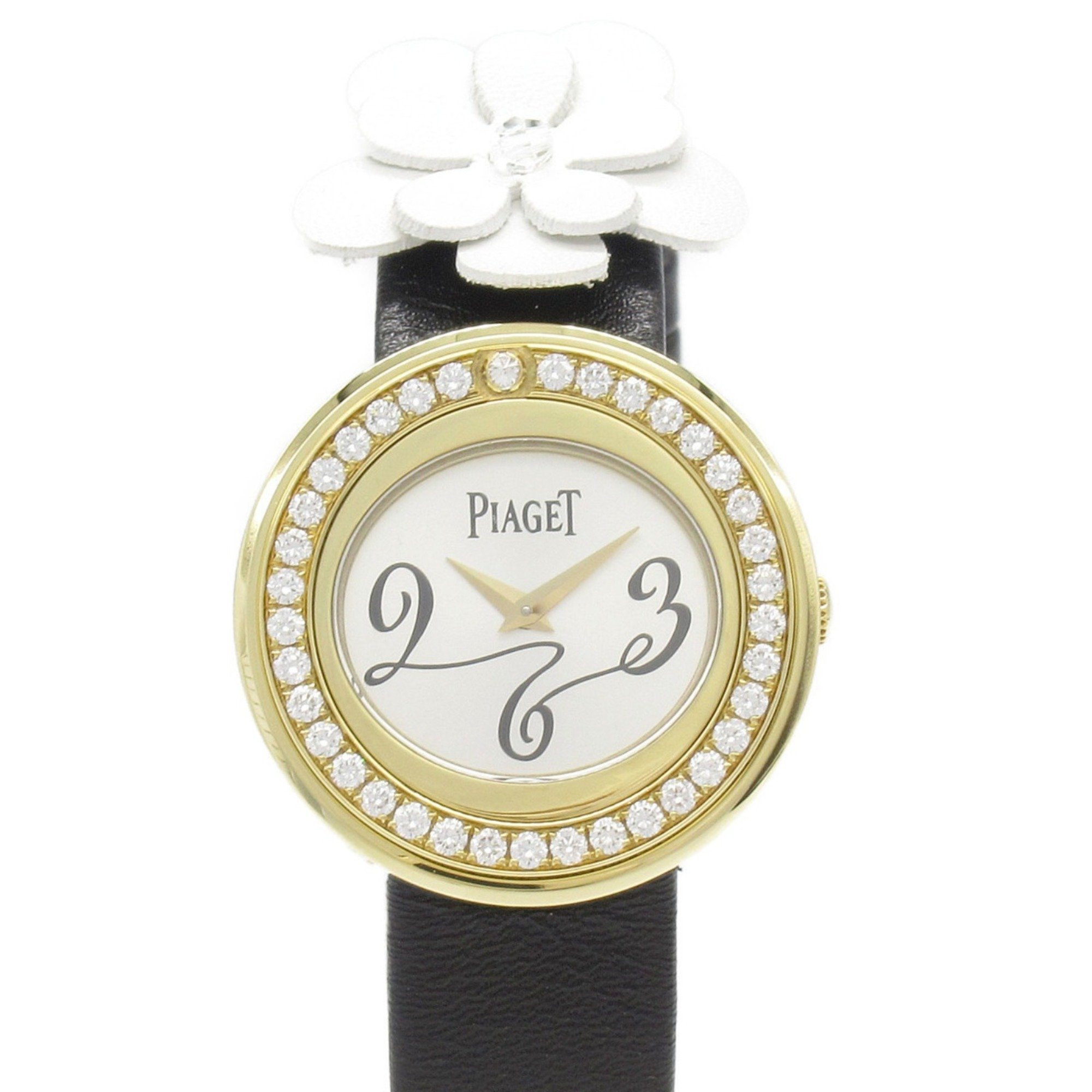 Piaget Possession Watch, K18 (yellow gold), diamond, ladies, silver, P10503