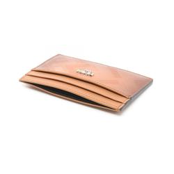 FENDI Business Card Holder/Card Case Leather Women's Brown 7M0347ARANF0NMU