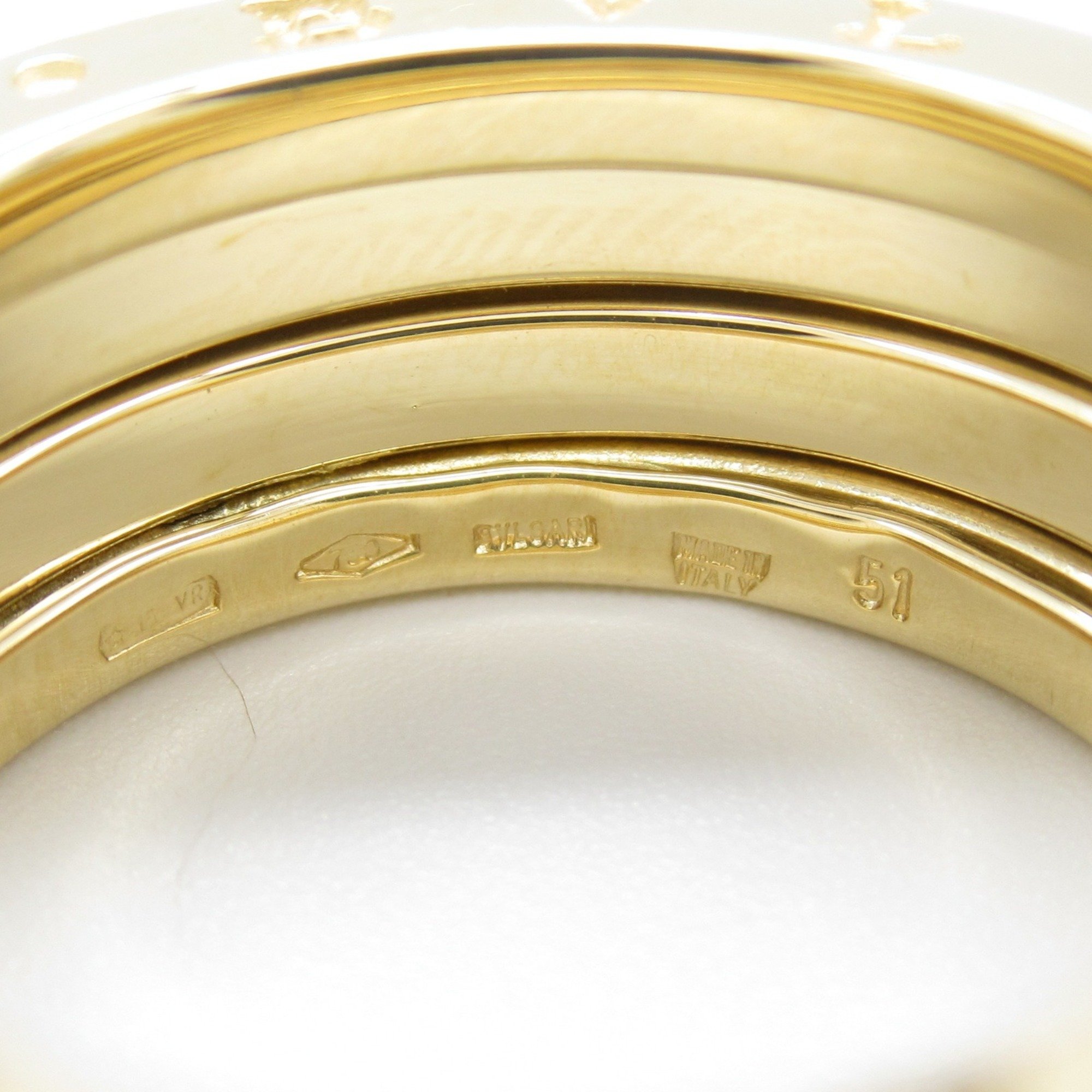 BVLGARI B-zero1 Ring K18 (yellow gold) Men's Women's Gold