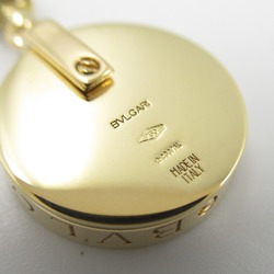 BVLGARI Optical Mother of Pearl Charm Pendant Top K18 (Yellow Gold) Men's Women's White