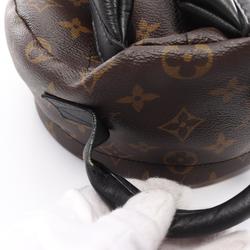 Louis Vuitton Palm Springs Backpack PM Monogram Rucksack Bag Coated Canvas Leather Women's Brown Black M44871