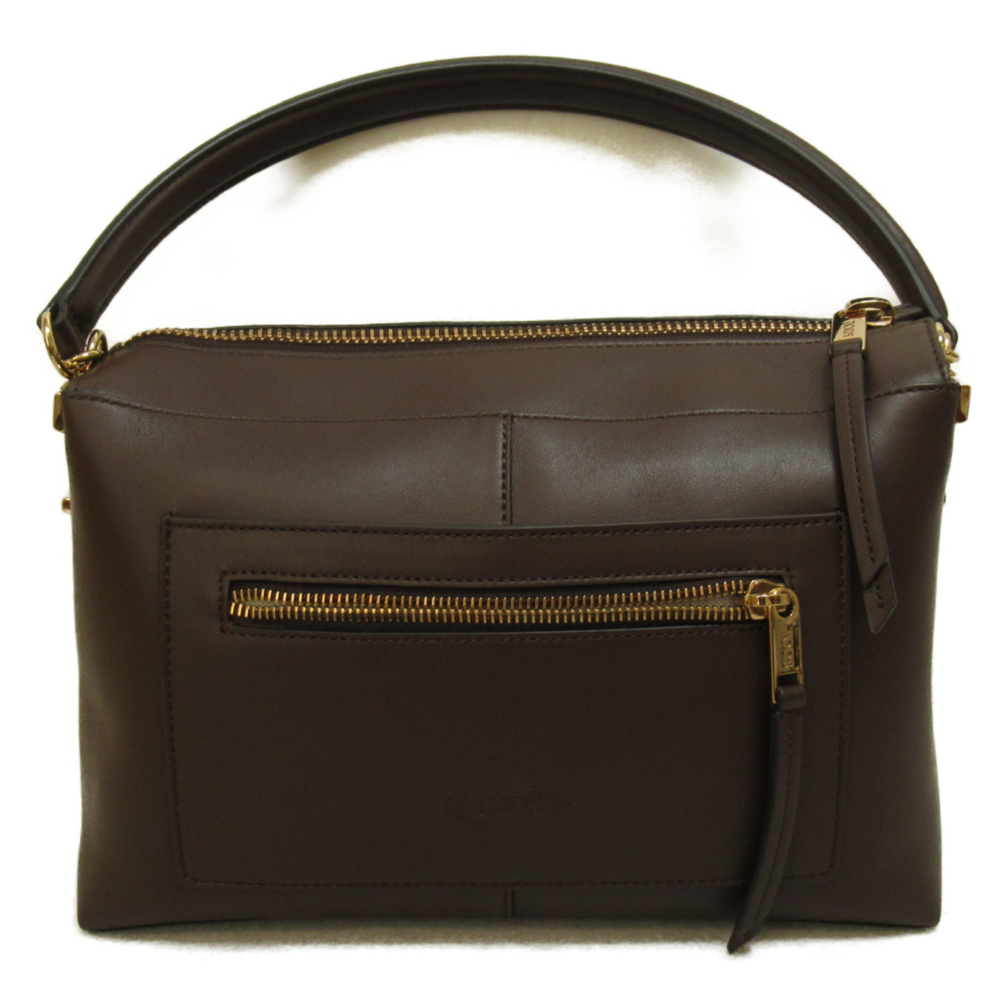 Tod's 2-way shoulder bag, leather, women's, brown, XBWTSTH0200XPRS611