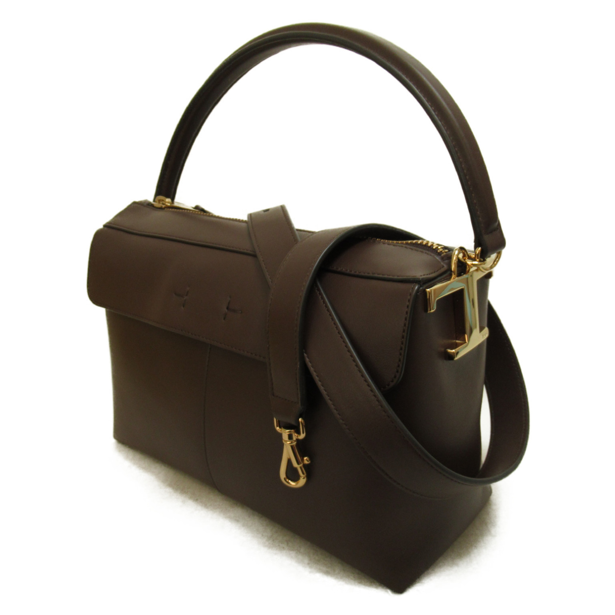 Tod's 2-way shoulder bag, leather, women's, brown, XBWTSTH0200XPRS611