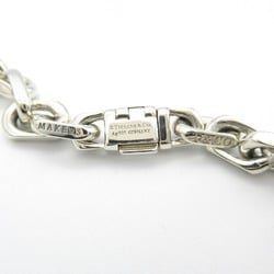 Tiffany & Co. 1837 Makers Chain Necklace, 925 Silver, 18K (Yellow Gold), Men's, Women's, Gold