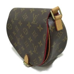 Louis Vuitton LOUIS VUITTON Tan Blanc Shoulder Bag Coated Canvas Monogram Women's Brown M51179