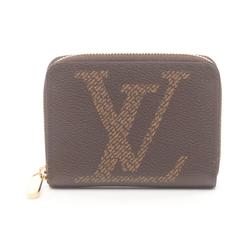 Louis Vuitton LOUIS VUITTON Zippy Coin Purse Wallet/Coin Case Wallet Coated Canvas Monogram Giant Reverse Women's Brown M69354