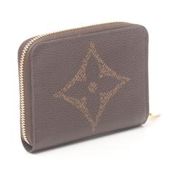 Louis Vuitton LOUIS VUITTON Zippy Coin Purse Wallet/Coin Case Wallet Coated Canvas Monogram Giant Reverse Women's Brown M69354