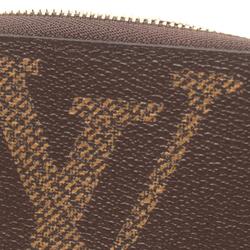 Louis Vuitton LOUIS VUITTON Zippy Coin Purse Wallet/Coin Case Wallet Coated Canvas Monogram Giant Reverse Women's Brown M69354