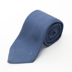 LOUIS VUITTON Necktie Clothing Silk Cotton Men's Blue